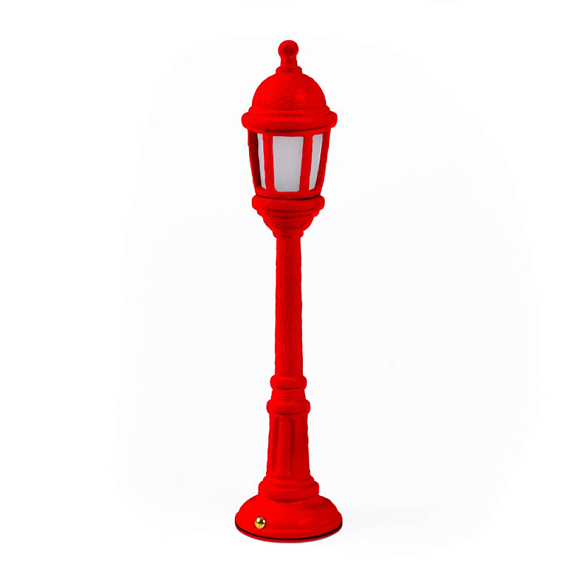 Настольная лампа Seletti Street Lamp Dining Red Красный в Сочи | Loft Concept 