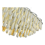 Люстра с подвесками в форме капель на серебристом каркасе Raindrop варинант исполнения - 4 | Loft Concept в Сочи