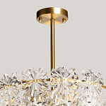 Люстра многоярусная с объемными прозрачными цветами Hanging Flowers варинант исполнения - 10 | Loft Concept в Сочи