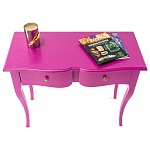Консоль с выдвижными ящиками Colorfy Pink варинант исполнения - 3 | Loft Concept в Сочи