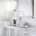 Настольная лампа с хрустальным основанием Fondue варинант исполнения - 2 | Loft Concept в Сочи