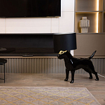 Лампа COLLECTION OF DOGS с абажуром Бультерьер варинант исполнения - 8 | Loft Concept в Сочи