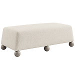 Дизайнерская Банкетка Wakonda с деревянными шариками  варинант исполнения - 1 | Loft Concept в Сочи