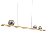 Светодиодная линейная люстра IONA Сhandelier gold 103 варинант исполнения - 1 | Loft Concept в Сочи