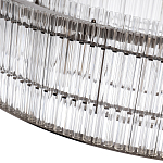 Подвесная люстра в форме круга Light Source Antique Nickel варинант исполнения - 2 | Loft Concept в Сочи