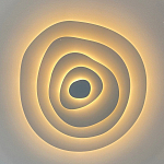 Потолочная люстра круглая многослойная Multilayering варинант исполнения - 9 | Loft Concept в Сочи