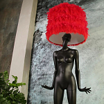 Лампа MANNEQUIN LAMP с абажуром модельный позинг варинант исполнения - 6 | Loft Concept в Сочи