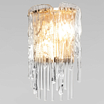 Бра с эффектом стекающего стекла и прозрачными трубками Textured Glass варинант исполнения - 4 | Loft Concept в Сочи