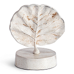 Статуэтка белая Metal Flowers Аntique Рlating варинант исполнения - 2 | Loft Concept в Сочи