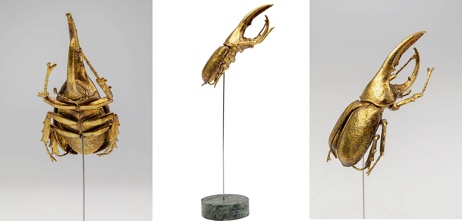 Статуэтка Golden Beetle on standing II - Loft-Concept в Сочи