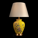 Настольная лампа желтая с изображением птиц Slip Away варинант исполнения - 8 | Loft Concept в Сочи