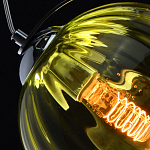 Подвесной светильник со стеклянном плафоном в форме бокала Kaleido варинант исполнения - 31 | Loft Concept в Сочи