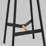 Черный барный стул Knopper варинант исполнения - 6 | Loft Concept в Сочи