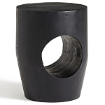 Приставной столик черного цвета AMORPHOUS варинант исполнения - 2 | Loft Concept в Сочи