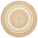 Ковер из комбинированного состава с узором The Cycle of Happiness варинант исполнения - 1 | Loft Concept в Сочи