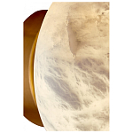 Бра в форме диска из натурального камня Cryptocrystalline Stone варинант исполнения - 3 | Loft Concept в Сочи