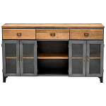 Комод Loft Metal Wooden Chest of Drawers варинант исполнения - 1 | Loft Concept в Сочи