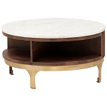 Круглый кофейный стол Sadie Round Coffee Table варинант исполнения - 1 | Loft Concept в Сочи