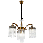 Подвесная люстра с плафонами с виде трубчатых хрустальных подвесок Cadice Chandelier варинант исполнения - 2 | Loft Concept в Сочи