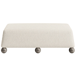 Дизайнерская Банкетка Wakonda с деревянными шариками  варинант исполнения - 2 | Loft Concept в Сочи