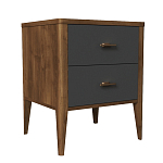 Тумба прикроватная с 2-мя ящиками Tasteful Furniture Light варинант исполнения - 4 | Loft Concept в Сочи