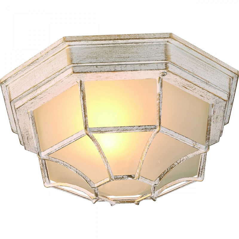 Потолочный светильник Ceiling Light Pagoda vintage White Бежево-серый Потолочный светильник Ceiling Light Pagoda vintage White Бежево-серый в Сочи | Loft Concept