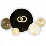 Панно настенное Blank Sheet Ring варинант исполнения - 1 | Loft Concept в Сочи