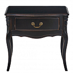 Тумба прикроватная из массива березы с ящиком и состаренным эффектом Vintage варинант исполнения - 1 | Loft Concept в Сочи