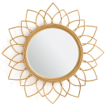 Зеркало из ротанга в форме цветка WICKER MIRROR 90 варинант исполнения - 1 | Loft Concept в Сочи