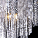 Люстра потолочная с металлическими цепочками Диаметр 99 см Atlantis Chain варинант исполнения - 5 | Loft Concept в Сочи