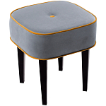 Квадратный мягкий пуф на черных ножках Winton Pouf Square варинант исполнения - 11 | Loft Concept в Сочи