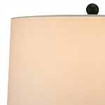 Настольная лампа зеленая с тканевым абажуром Splashes of Green Moss варинант исполнения - 3 | Loft Concept в Сочи