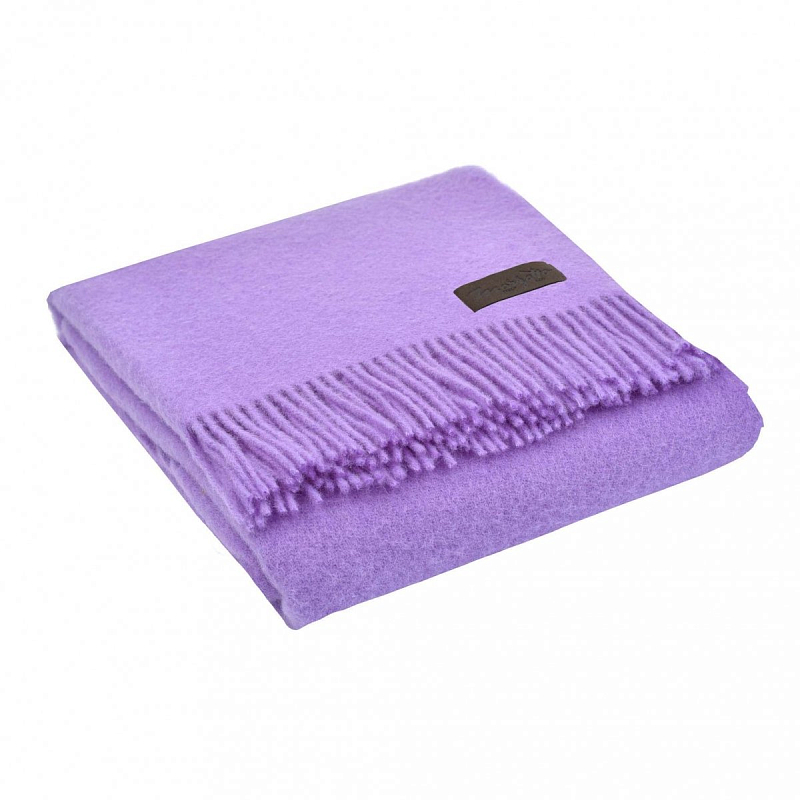 Плед DALIA 3827 Marzotto Violet Dusk ( фиолетовый сумрак ) в Сочи | Loft Concept 