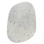 Журнальный столик овальный с мраморной столешницей Decor Showcase варинант исполнения - 2 | Loft Concept в Сочи