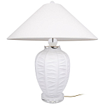 Настольная лампа керамическая с абажуром Valencia варинант исполнения - 2 | Loft Concept в Сочи