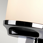 Бра для ванных комнат с белым цилиндрическим плафоном на прямоугольном основании цвета хром Feiss варинант исполнения - 6 | Loft Concept в Сочи