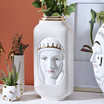 Ваза с золотисто-белыми фрагментами Faces of Imagination варинант исполнения - 4 | Loft Concept в Сочи