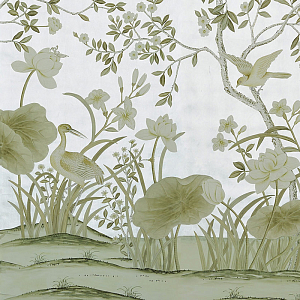 Обои ручная роспись Askew Sterling Silver