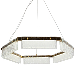 Светодиодная люстра с рельефным стеклом ICE GLASS 70 варинант исполнения - 1 | Loft Concept в Сочи