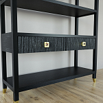 Стеллаж с двумя ящиками Elsa Dreams Black варинант исполнения - 2 | Loft Concept в Сочи