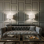 Гипсовая 3D Панель F-03 варинант исполнения - 1 | Loft Concept в Сочи