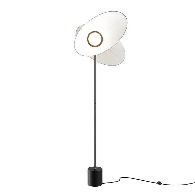 Напольный светильник Evolution 3000К 12Вт Черный Белый в Сочи | Loft Concept 