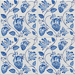 Плитка с узором Сердце варинант исполнения - 1 | Loft Concept в Сочи