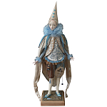 Авторская коллекционная интерьерная кукла Пьеро				 варинант исполнения - 1 | Loft Concept в Сочи