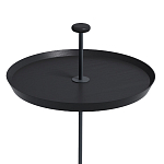 Pin журнальный столик чёрный из натурального дуба и бетона варинант исполнения - 1 | Loft Concept в Сочи