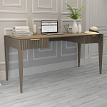 Рабочий стол коричневый с 2-мя ящиками Harper Line варинант исполнения - 2 | Loft Concept в Сочи