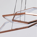 Люстра с 3-мя подвесами в виде шестиугольников Hexagon Horizontal варинант исполнения - 6 | Loft Concept в Сочи