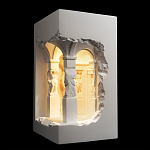 Встраиваемый в стену гипсовый светильник под покраску с колоннами и арками в античном стиле Antiquity Athena варинант исполнения - 5 | Loft Concept в Сочи