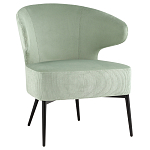 Современное мягкое кресло на металлических ножках Rakush Pistachio варинант исполнения - 1 | Loft Concept в Сочи