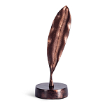 Статуэтка Metal Flowers платина варинант исполнения - 2 | Loft Concept в Сочи